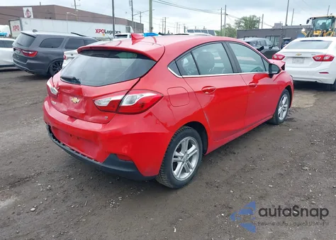 2017 Chevrolet Cruze Lt Auto из США, поврежденный, VIN 3G1BE6SM8HS508694